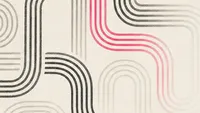 Parable Patterns Pattern 01 — track-loop pattern on ivory